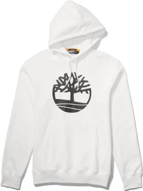 pulover cu gluga pt. barbati Timberland Tree Logo Hoodie alb 7