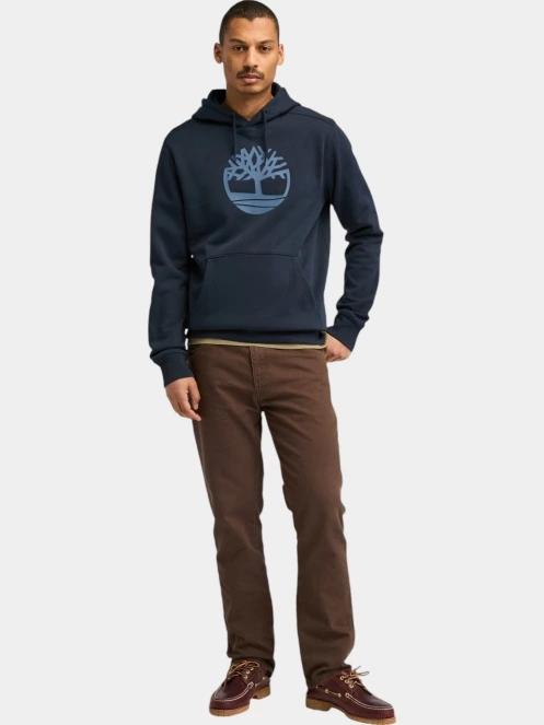 pulover cu gluga pt. barbati Timberland Tree Logo Hoodie albastru inchis 4