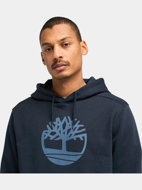 pulover cu gluga pt. barbati Timberland Tree Logo Hoodie albastru inchis 5