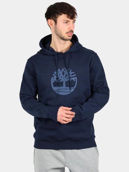 pulover cu gluga pt. barbati Timberland Tree Logo Hoodie albastru inchis 2
