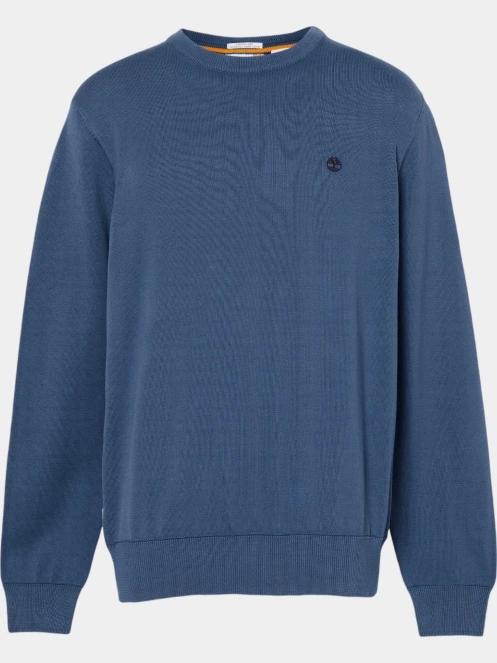 pulover pt. barbati Timberland Cotton Yd Sweater albastru inchis 6