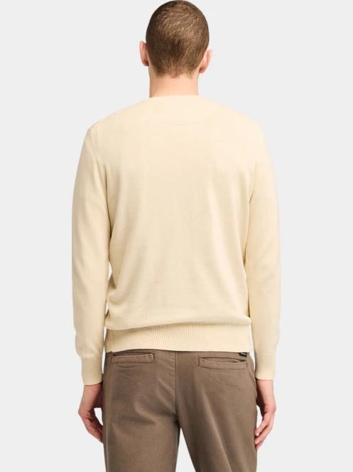 pulover pt. barbati Timberland Cotton Yd Sweater nisip 3