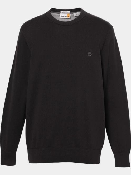 pulover pt. barbati Timberland Cotton Yd Sweater negru 6