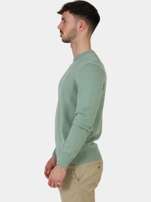pulover pt. barbati Timberland Cotton YD Sweater verde 3