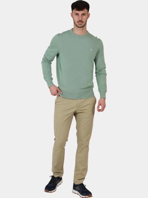 pulover pt. barbati Timberland Cotton YD Sweater verde 6