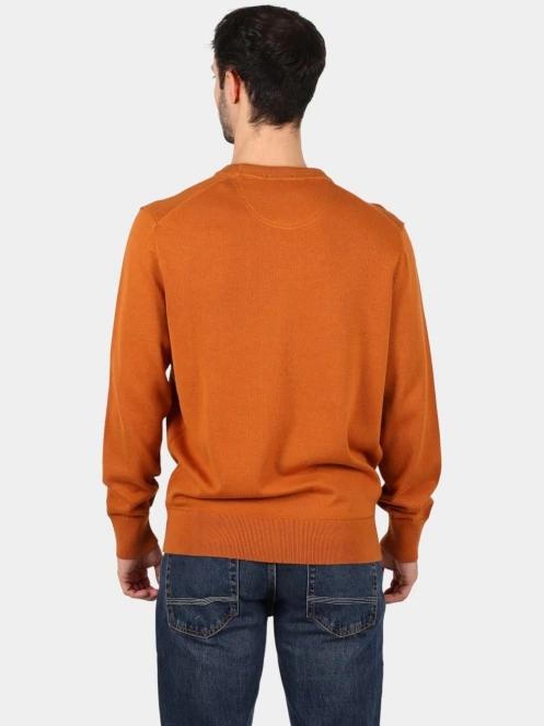 pulover pt. barbati Timberland Cotton Yd Sweater maro 4