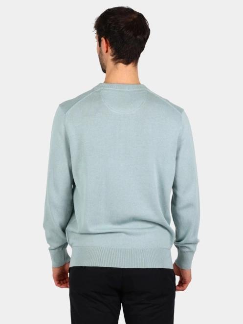pulover pt. barbati Timberland Cotton Yd Sweater albastru 4