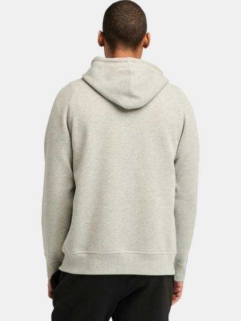 pulover cu gluga pt. barbati Timberland Brushed Back Full Zip Hoodie gri 3