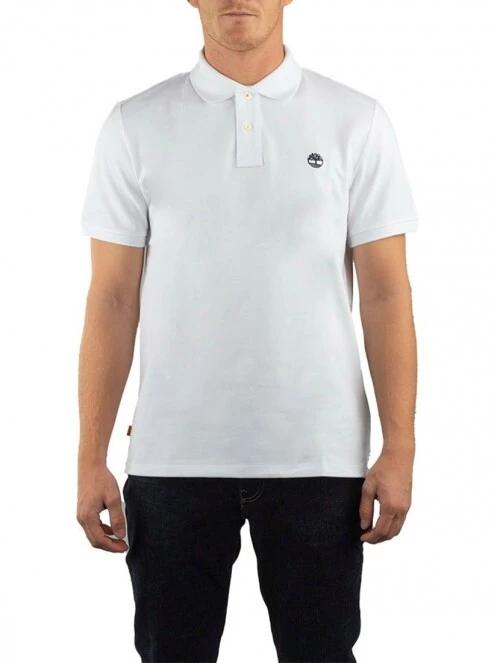 tricou cu guler pt. barbati Timberland Ss Mr Polo alb 2