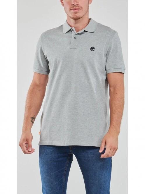tricou cu guler pt. barbati Timberland Ss Mr Pique Tipped gri 2