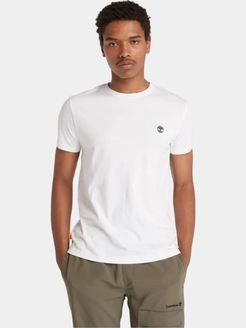 tricou cu maneci scurte pt. barbati Timberland Short Sleeve Tee alb 2
