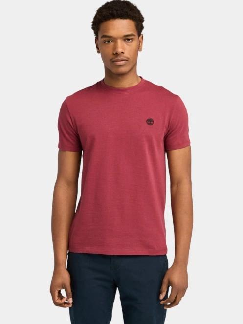 tricou cu maneci scurte pt. barbati Timberland Short Sleeve Tee rosu 2