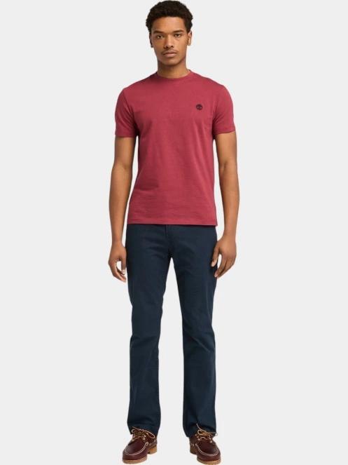 tricou cu maneci scurte pt. barbati Timberland Short Sleeve Tee rosu 4