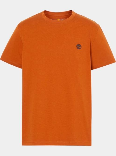 tricou cu maneci scurte pt. barbati Timberland Short Sleeve Tee maro 6