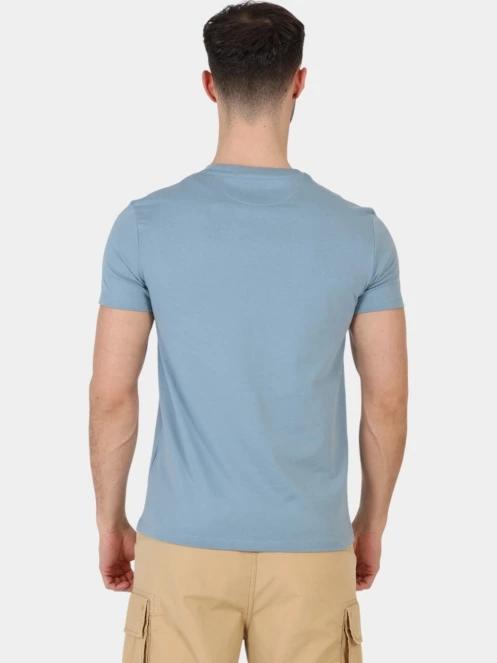 tricou cu maneci scurte pt. barbati Timberland Short Sleeve Tee albastru 4
