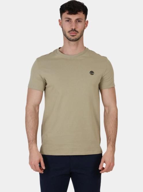 tricou cu maneci scurte pt. barbati Timberland Short Sleeve Tee oliv 2