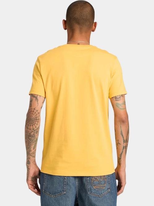 tricou cu maneci scurte pt. barbati Timberland Short Sleeve Tee galben 3