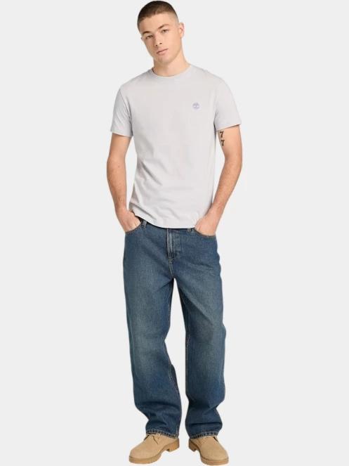 tricou cu maneci scurte pt. barbati Timberland Short Sleeve Tee gri 4