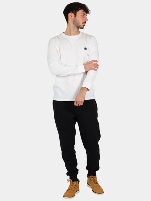 tricou cu maneci lungi pt. barbati Timberland Long Sleeve Tee alb 5