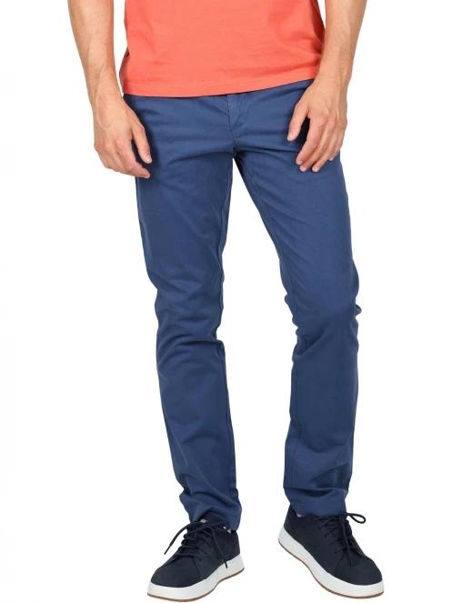 pantaloni chino pt. barbati Timberland Stretch Twill Chino Pant albastru 2
