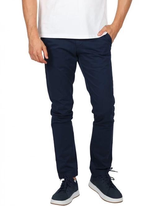 pantaloni chino pt. barbati Timberland Stretch Twill Chino Pant albastru inchis 2