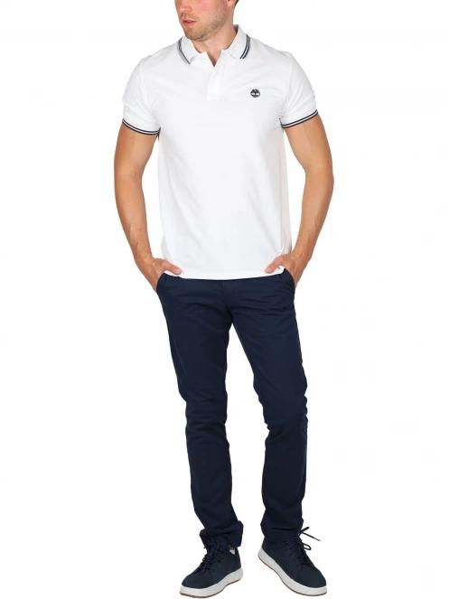 pantaloni chino pt. barbati Timberland Stretch Twill Chino Pant albastru inchis 5