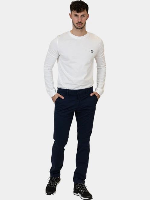 pantaloni chino pt. barbati Timberland Twill Chino Pant albastru inchis 6