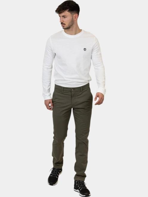 pantaloni chino pt. barbati Timberland Twill Chino Pant oliv 6