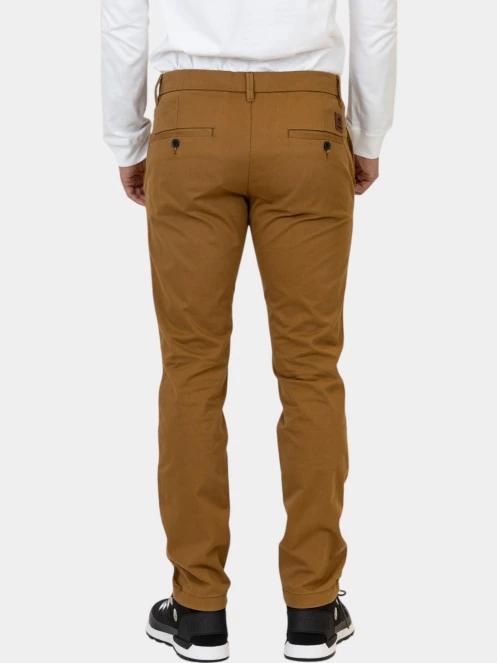pantaloni chino pt. barbati Timberland Twill Chino Pant maro 4