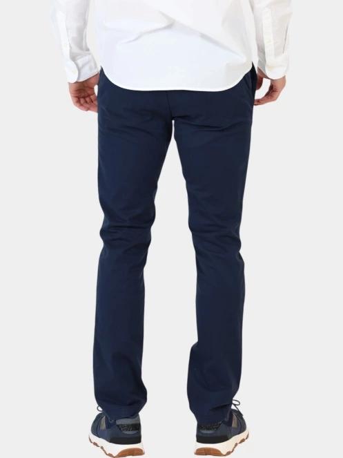 pantaloni chino pt. barbati Timberland Twill Chino Pant (Slim) albastru inchis 4