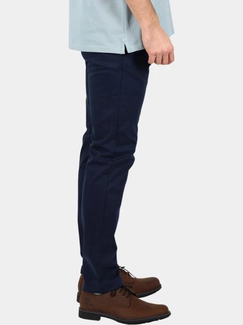 pantaloni chino pt. barbati Timberland Twill Chino Pant (Slim) albastru inchis 3