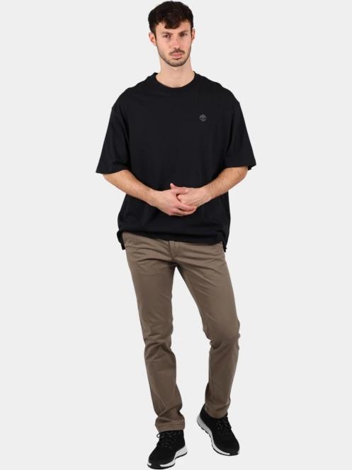 pantaloni chino pt. barbati Timberland Twill Chino Pant (Slim) maro 5