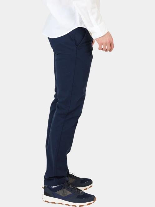 pantaloni chino pt. barbati Timberland Twill Chino Pant (Slim) albastru inchis 5