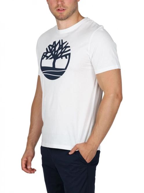 tricou cu maneci scurte pt. barbati Timberland Kennebec River alb 3
