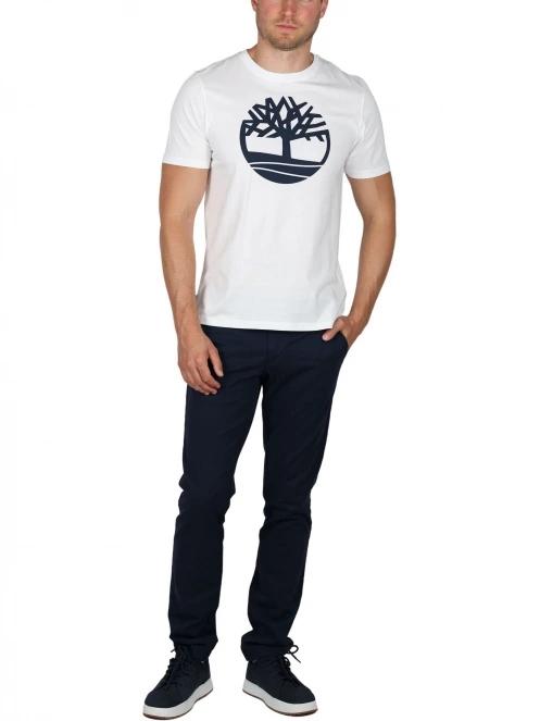 tricou cu maneci scurte pt. barbati Timberland Kennebec River alb 5