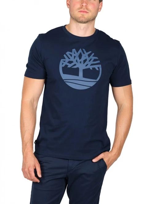 tricou cu maneci scurte pt. barbati Timberland Kennebec River albastru inchis 2
