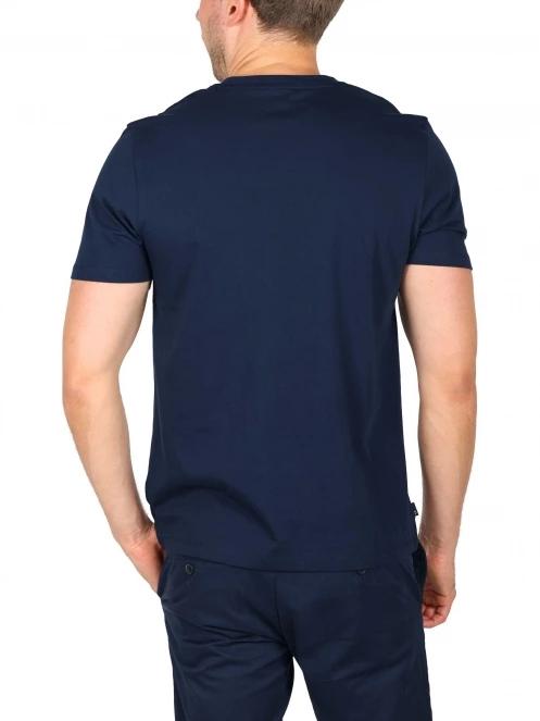 tricou cu maneci scurte pt. barbati Timberland Kennebec River albastru inchis 4