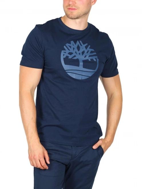 tricou cu maneci scurte pt. barbati Timberland Kennebec River albastru inchis 6