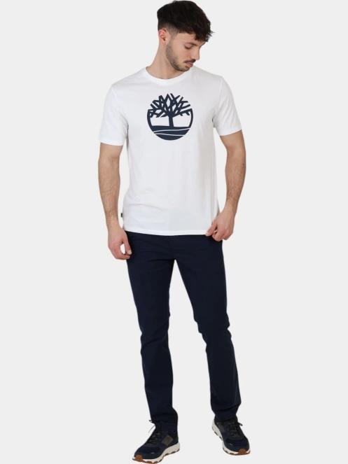 tricou cu maneci scurte pt. barbati Timberland Tree Logo Short Sleeve Tee alb 6
