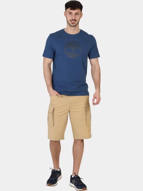 tricou cu maneci scurte pt. barbati Timberland Tree Logo Short Sleeve Tee albastru inchis 6