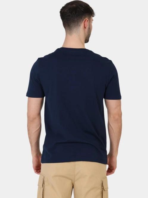 tricou cu maneci scurte pt. barbati Timberland Tree Logo Short Sleeve Tee albastru inchis 4