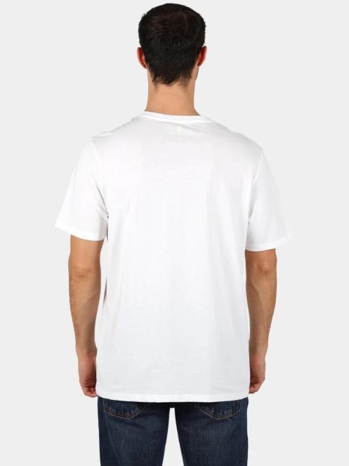 tricou cu maneci scurte pt. barbati Timberland Tree Logo Short Sleeve Tee alb 4