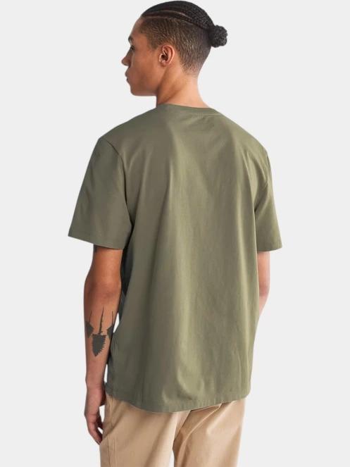 tricou cu maneci scurte pt. barbati Timberland Tree Logo Short Sleeve Tee verde 3