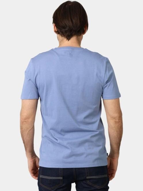 tricou cu maneci scurte pt. barbati Timberland Tree Logo Short Sleeve Tee albastru deschis 4