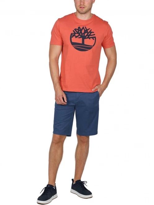 pantaloni scurti pt. barbati Timberland Stretch Twill Chino Short albastru 5
