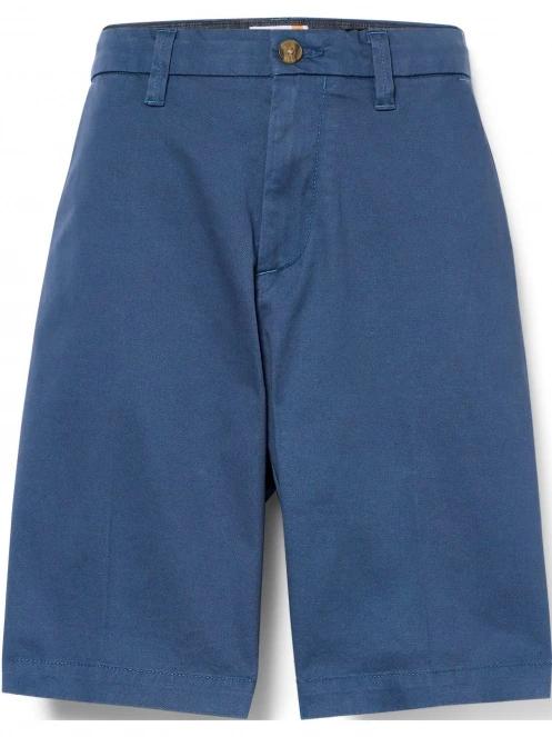 pantaloni scurti pt. barbati Timberland Stretch Twill Chino Short albastru 6
