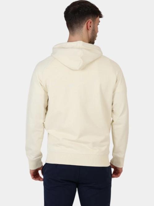 pulover cu gluga pt. barbati Timberland Loopback Full Zip Hoodie nisip 4
