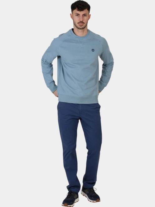 pulover pt. barbati Timberland Loopback Crew Neck Sweatshirt albastru 6