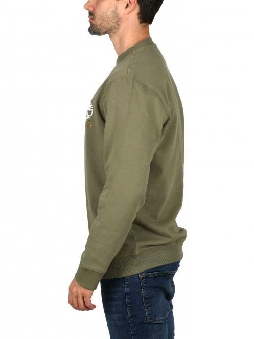pulover pt. barbati Timberland Est1973 Crew Sweats verde 3