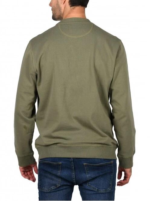 pulover pt. barbati Timberland Est1973 Crew Sweats verde 4